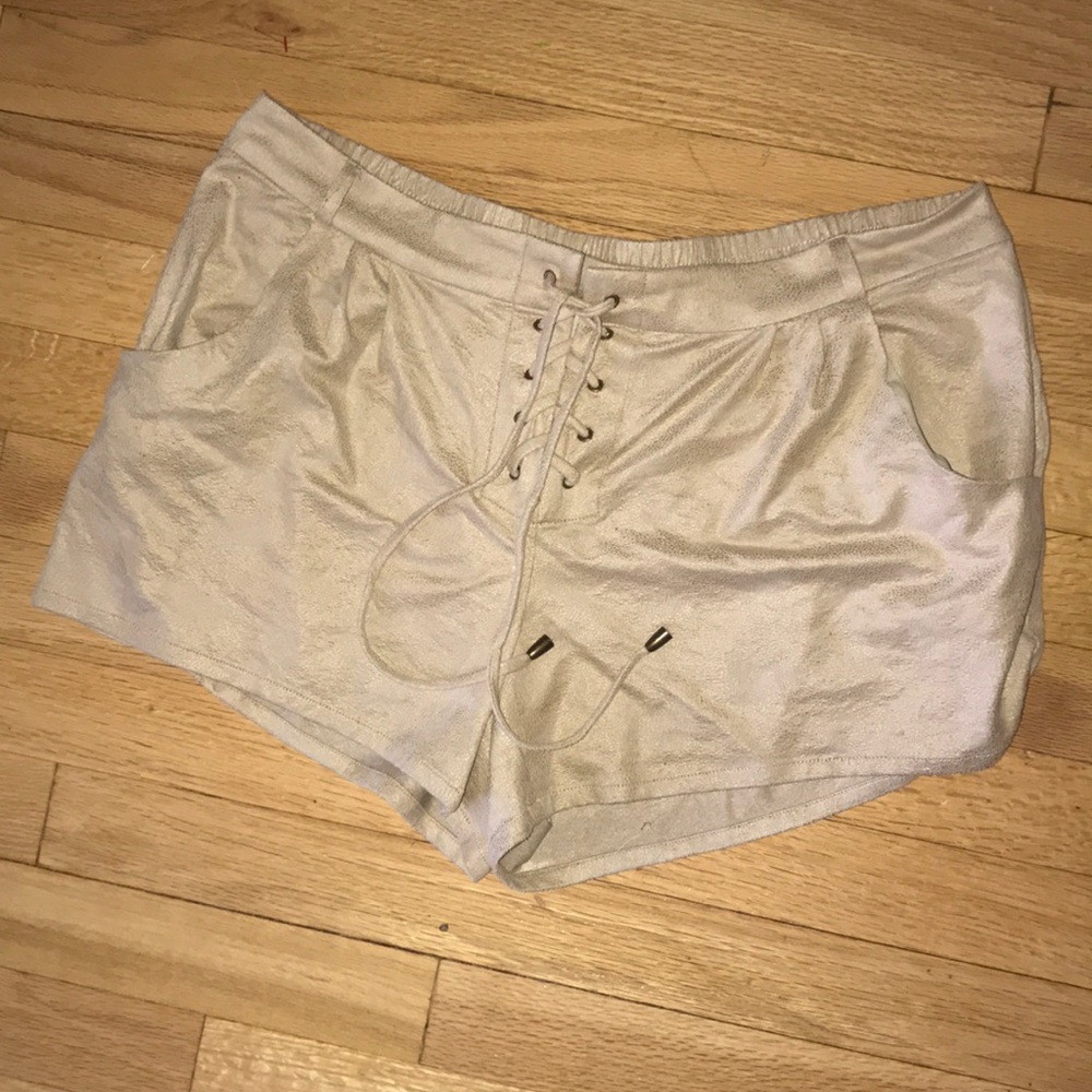 Soft textured shorts